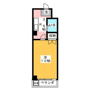 エステートピア【2階】の間取り