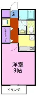 陽だまりハイツ2000 B【2階】の間取り