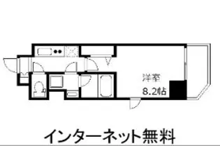 ジェノヴィア上野スカイガーデン【4階】の間取り
