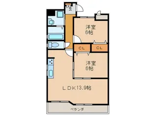 イデアル【1階】の間取り