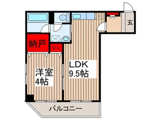 堀越ビル【2階】の間取り