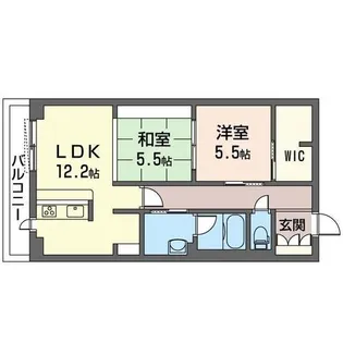 ファヴォーレ【3階】の間取り