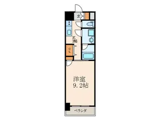 シュライン妙見レジデンス【築浅マンション】【8階】の間取り