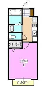 ラ・ルーチェ ICHIRIZUKA【2階】の間取り
