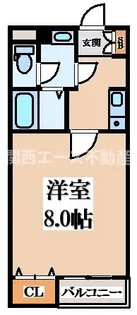 青木マンション【3階】の間取り