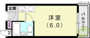 メゾン・ド・アコール【2階】の間取り