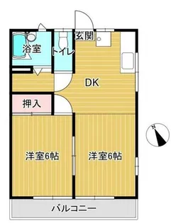 レピュートハウス【1階】の間取り