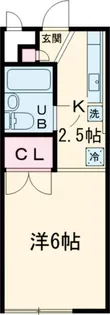テラスウエスト【2階】の間取り