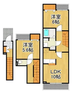 アンジュ ブリリアンBの間取り