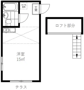 シティテラス高円寺A棟【1階】の間取り