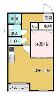 ハートフル光ヶ丘【3階】の間取り