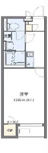 クレイノエスペランサ神立【1階】の間取り