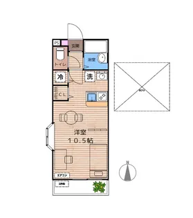 バース【2階】の間取り