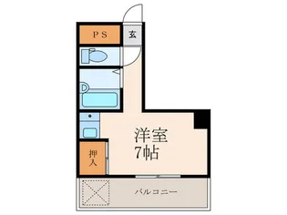 オーク黒住B【2階】の間取り