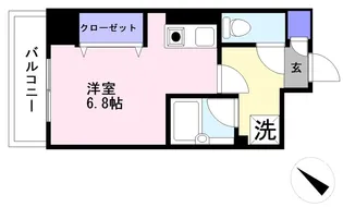 ラフィーヌ・南流山【7階】の間取り