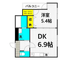 フジパレス畷南野アルファ【2階】の間取り