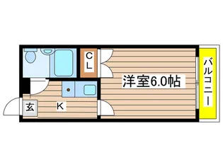 ミリアンアクアノース【2階】の間取り