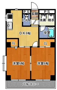エントピア山王【3階】の間取り