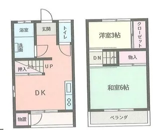 神奈川県横浜市戸塚区平戸2【一戸建】の間取り