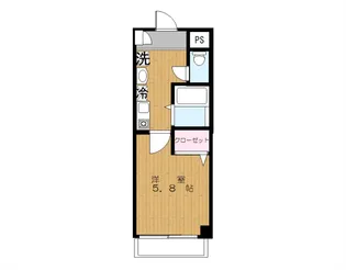 ヒラソール榎戸【3階】の間取り