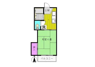 コーポラフォーレ【2階】の間取り