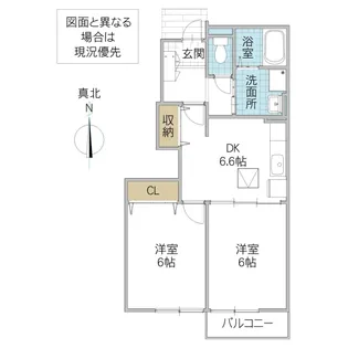 プロムナード A【1階】の間取り
