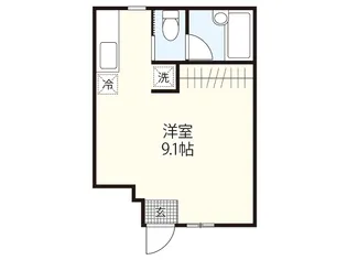 アロベスタ串戸【1階】の間取り