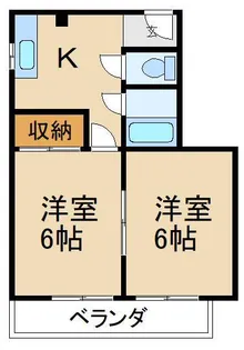 ハイツSK【3階】の間取り