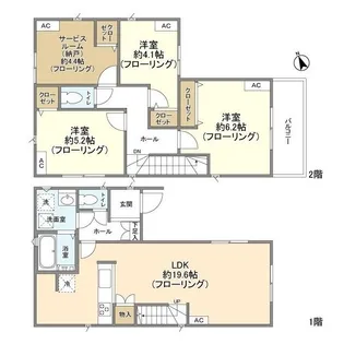 埼玉県さいたま市北区日進町3【一戸建】の間取り