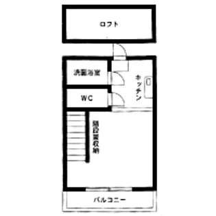 ハーベスト博多南【1階】の間取り