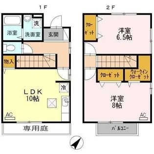 長崎県大村市三城町【一戸建】の間取り