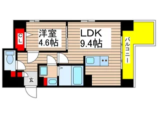 パールコートII【10階】の間取り