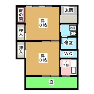 2Kの間取り画像