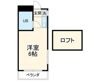 アサミハウス第5【3階】の間取り