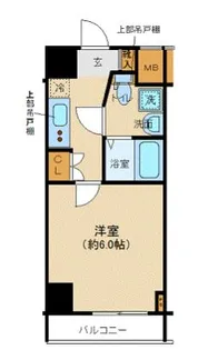 フェルクルール横浜新子安プレセダンヒルズ【5階】の間取り