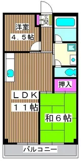 アーバンハイツNOA【4階】の間取り