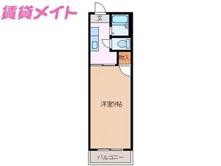 メゾン丸の内【1階】の間取り