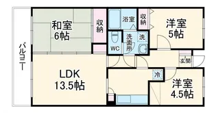 ベルウッド宮久保【2階】の間取り