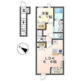 K・Sネクスト【2階】の間取り