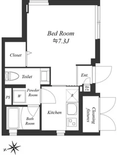 東京都世田谷区経堂3【マンション】の間取り