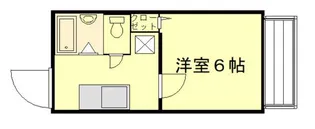 メイプルハイツ壱番館【2階】の間取り