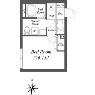 SOLASIA residence世田谷代田【2階】の間取り