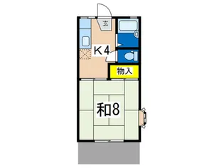 ファミール ヨシ【1階】の間取り