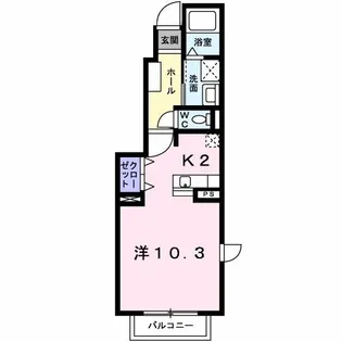 Fine(ファイン)【1階】の間取り