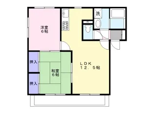 ファミーリエ【1階】の間取り