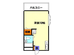 神奈川県川崎市中原区上小田中1【マンション】の間取り