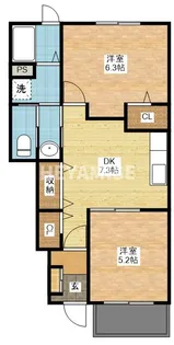 セレーノII【1階】の間取り