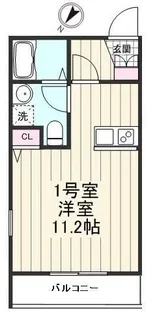 東京都江東区永代1【マンション】の間取り