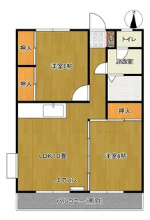 ハーミテージ【3階】の間取り