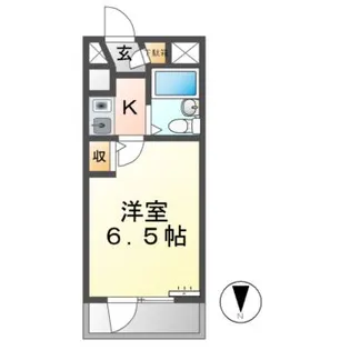 サンセット33【3階】の間取り